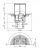 APV2321 Сливной трап 105 × 105/50/75, подводка – прямая, решетка – нержавеющая сталь, гидрозатвор Alca Plast в Абинске