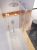 Шторка для ванны CVS2-100 левая блестящий+стекло Transparent Ravak в Абинске
